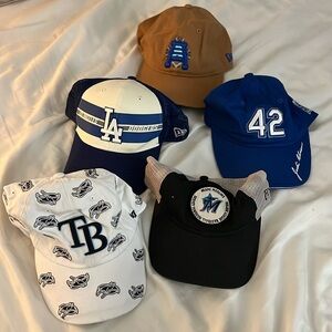 Baseball hat collection